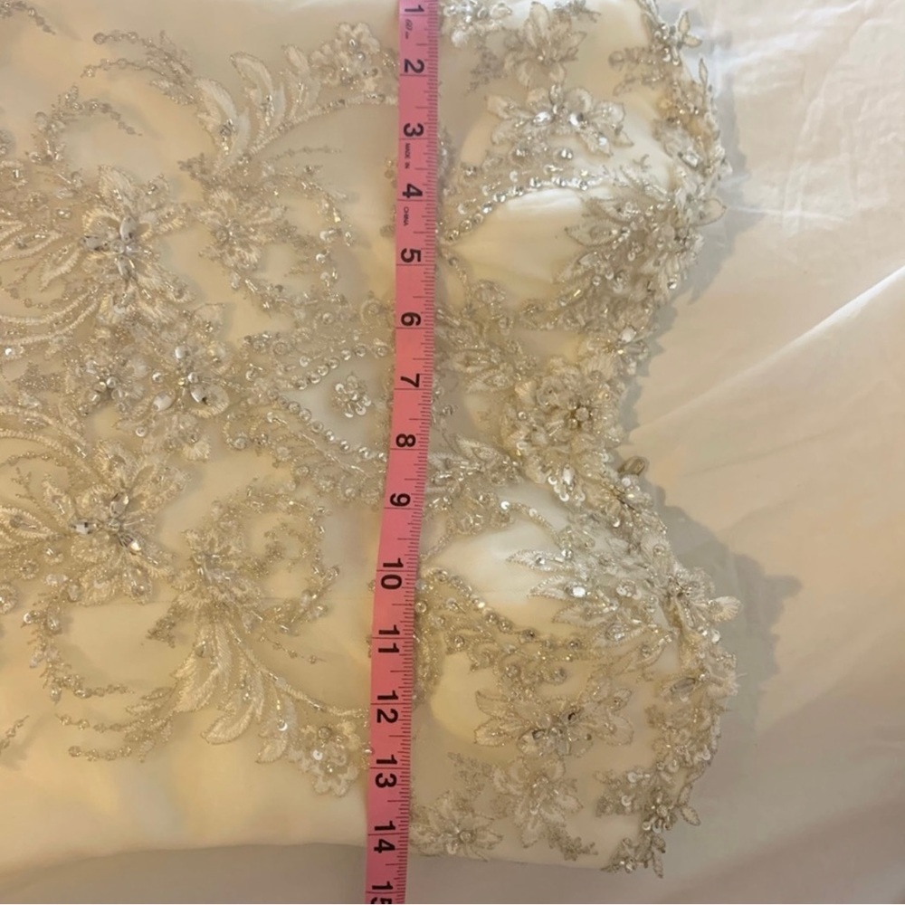 Sottero and Midgley Haute Couture wedding dress gown size 8 Ivory - Picture 10 of 15